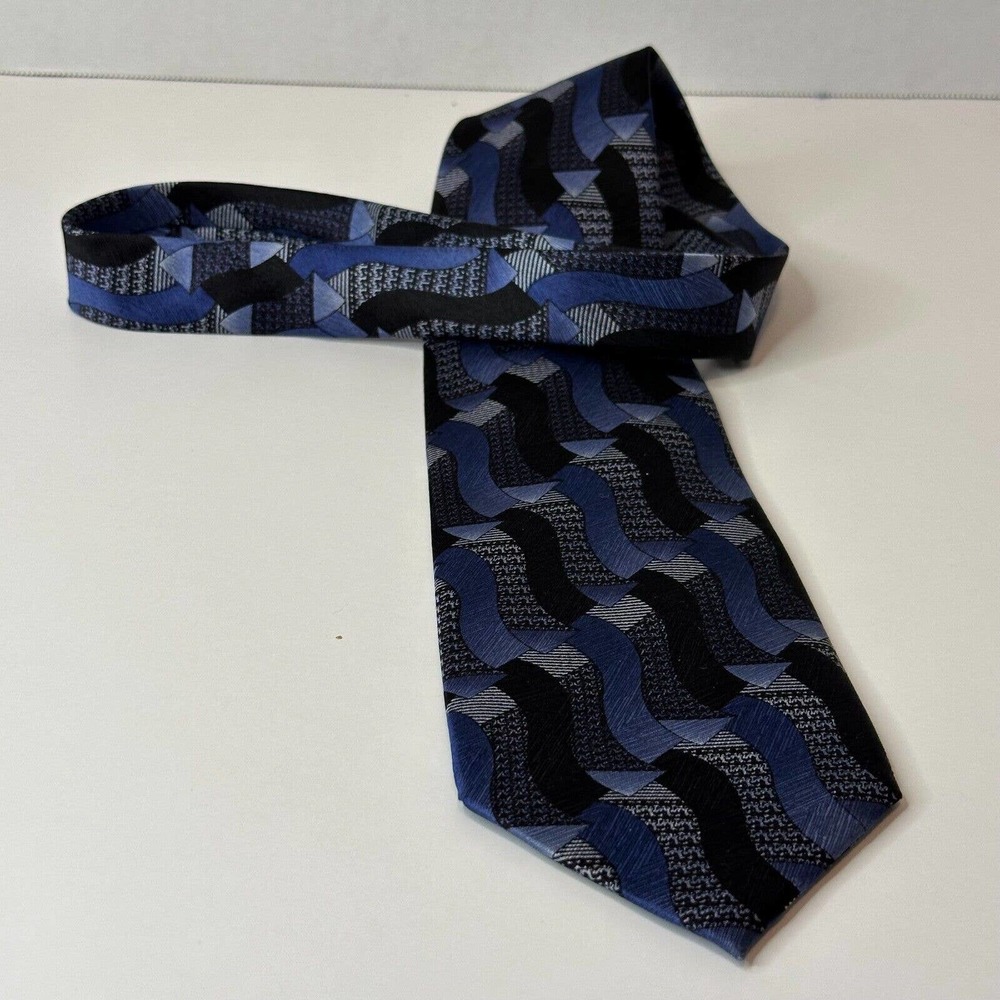 CARLOS DEVENZIA Roma Barcelona Designer Neck Tie Handmade 100% Silk
